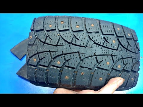 How to make waterproofing from a car tire rubber! Simple practical inventions