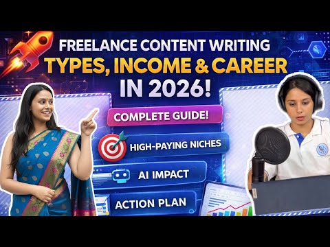 Freelance Content Writing Explained: Types, Career, AI Impact & How to Earn in 2025