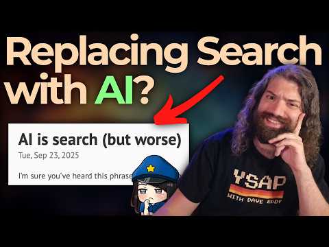 "AI is search (but worse)" - Why replacing search with AI has its cost.