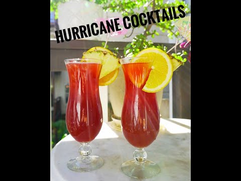 The Best Hurricane Cocktails!