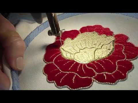 Didn't believe that you could embroider like this on a household sewing machine?