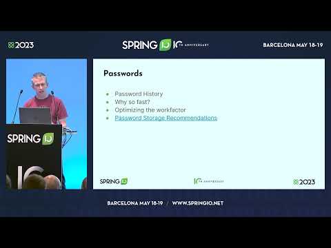 Enterprise Security with Spring Authorization Server 1.0 by Rob Winch @ Spring I/O