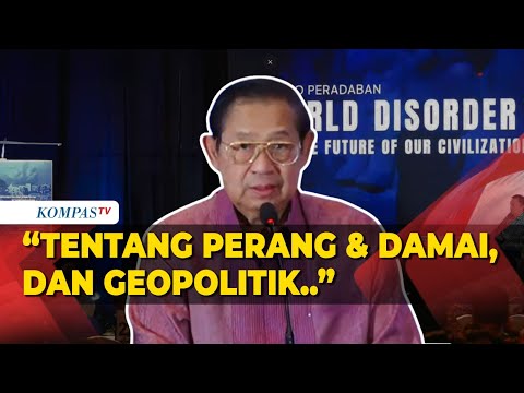 [FULL] Pidato SBY Bicara Perang, Perdamaian Dunia hingga Geopolitik
