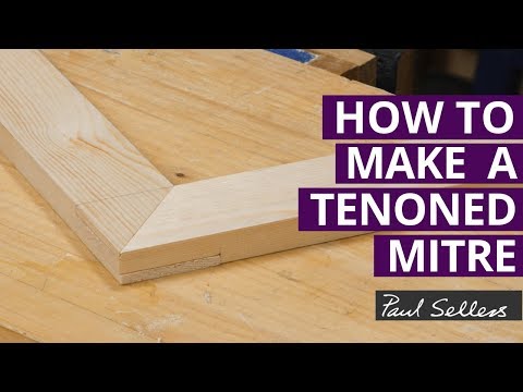 How to Make a Tenoned Mitre | Paul Sellers