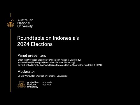Roundtable on Indonesia’s 2024 Elections