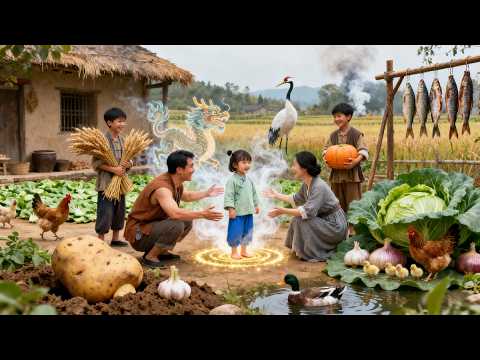 惡毒大嬸想讓野狼把萌寶吃掉，誰知萌寶有山神庇佑，降下天罰雷劈大嬸！#首發新劇 #無腦劇 #完結短劇