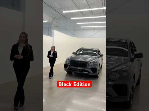 Bentley Bentayga S Black Edition in Anthracite! #bentley #bentleybentayga #bentleysanantonio