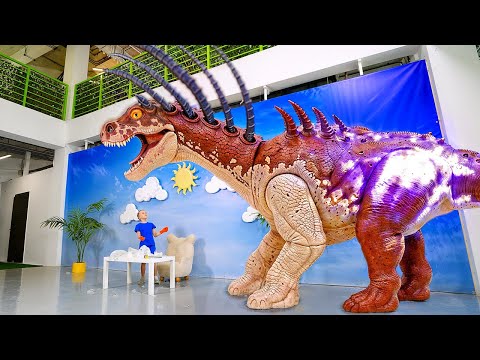 Dinozauri adevărați în supermarket! 🛒🦖