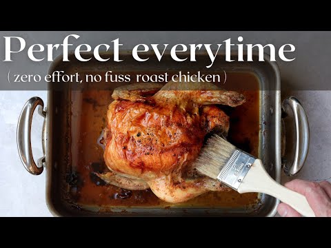 The ONLY Roast Chicken Recipe You’ll Ever Need (Juicy Meat, Crispy Skin GUARANTEED)