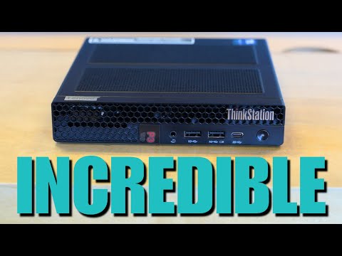Lenovo ThinkStation P3 Tiny Gen 2 — Big Power in a Tiny Package!