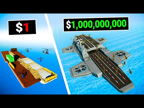 $1 To $1,000,000,000 AIRCRAFT CARRIER in Ravenfield