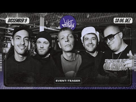 DISSember 9 | Event-Teaser mit Laas, Gier, Chefket, Morlockk Dilemma, Juse Ju uvm.