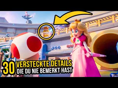 30 HIDDEN DETAILS you DIDN'T NOTICE in THE SUPER MARIO GALAXY MOVIE! [SPOILER]