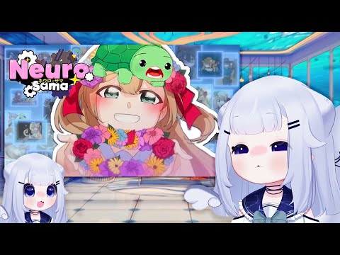 BlueNamie Reacts | How a Turtle Accidentally Created the Perfect AI Streamer and MORE Neuro clips