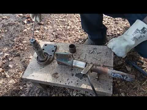 Ремонт переднего неведущего моста Т 40