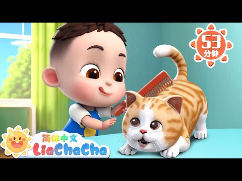 带猫咪看医生 +更多 | 猫咪生病去医院| 幼儿启蒙 | 中文儿歌 | 人气童谣 | LiaChaCha 依娜和恰恰 - 简体中文 - 儿歌童谣