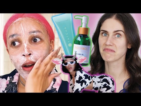 Fine, I’ll react to Doja Cat’s skincare routine.