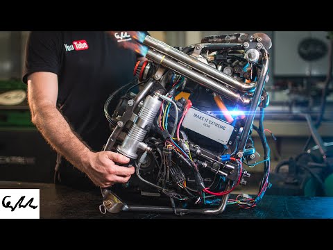 I Put a Fast Coupling KTM Engine Into My Bicycle