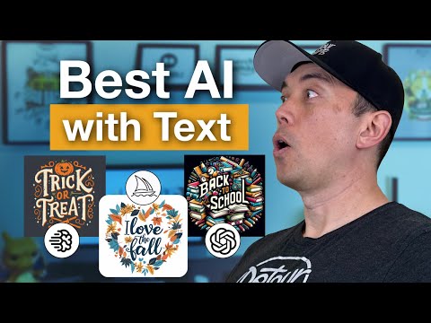 Can MidJourney Keep Up with Ideogram & ChatGPT in 2024? AI T-Shirt Designs with Text!