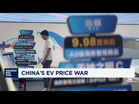 China EV price war flags possible financial stress in domestic auto industry