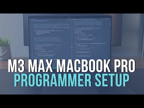 Setting up the new 16" M3 Max MacBook Pro (16 CPU/40 GPU, 48GB) for programming