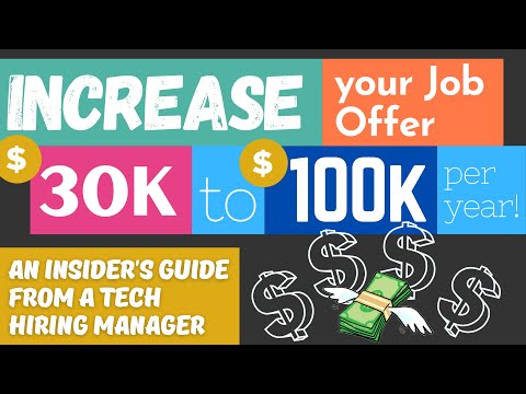 How to Negotiate Salary After Job Offer | Insider Salary Negotiation Tips from a Tech Hiring Manager