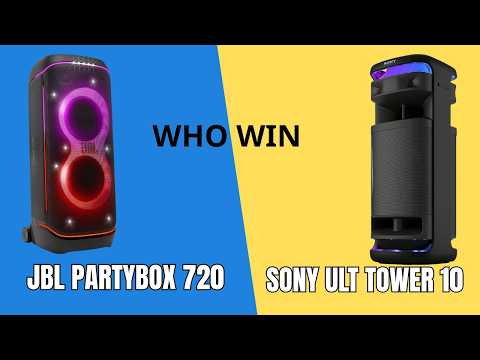 SONY ULT TOWER 10 VS JBL PARTYBOX 720 SOLO SPEAKER