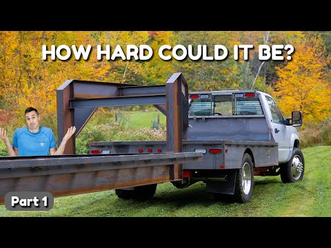Building a Gooseneck Trailer From Scratch