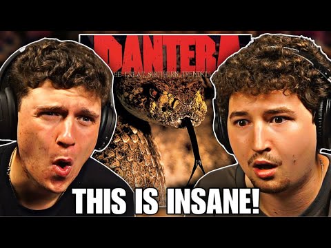 our first time hearing *The Great Southern Trendkill* | Pantera REACTION