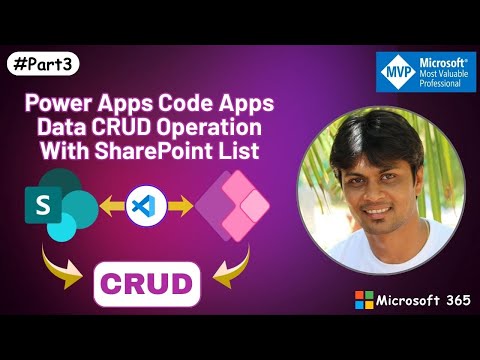 Power Apps Code Apps Deep Dive: Build Full Data CRUD with SharePoint List (Step-by-Step Tutorial)