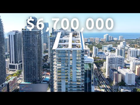 SPECTACULAR $6,700,000 Brickell Penthouse with Private Rooftop Pool in Rise at Brickell City Centre