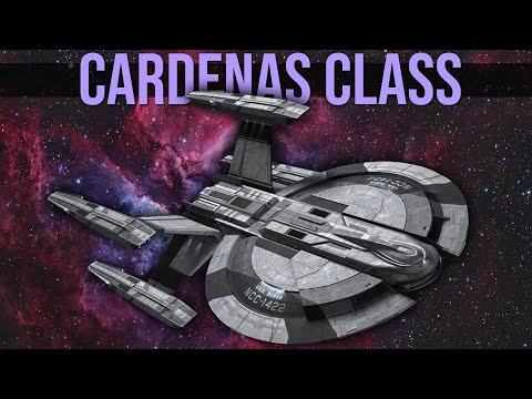 26 Phaser Arrays? The Cardenas Class Starship