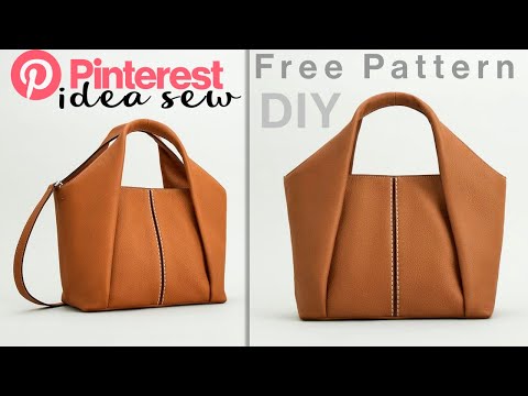 DIY Tote bag from cloth Brand Style Sewing at home