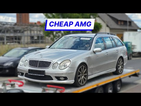 I Bought an Auction Special Mercedes E55 AMG. How Bad Can It Be?