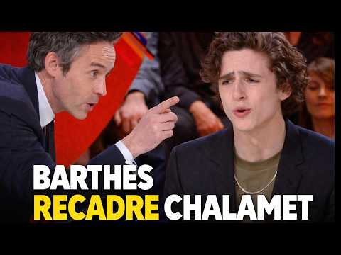 Ce que Timothée Chalamet a dit qui n'aurait pas dû passer à la TV