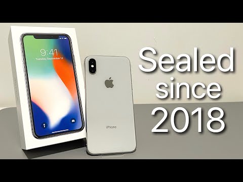 Unboxing a BRAND NEW iPhone X - 7 Years Later!