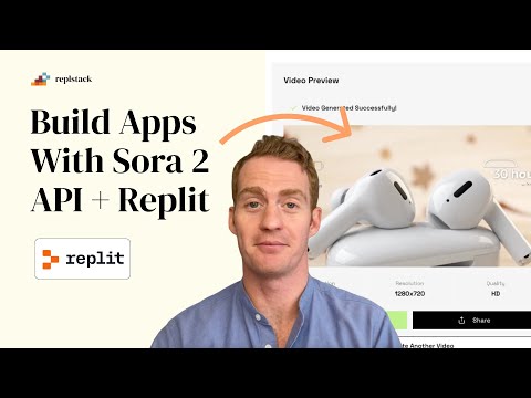 How To Build AI Video Gen Apps With Sora API + Replit [Step-By-Step Tutorial]