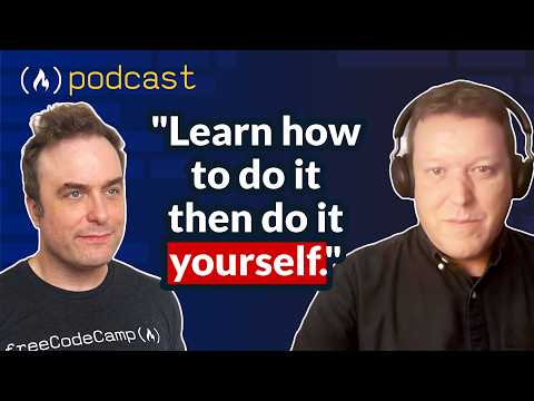 First dev job at 45 – Interview with self-taught freeCodeCamp grad Eric Carlson [Podcast #194]