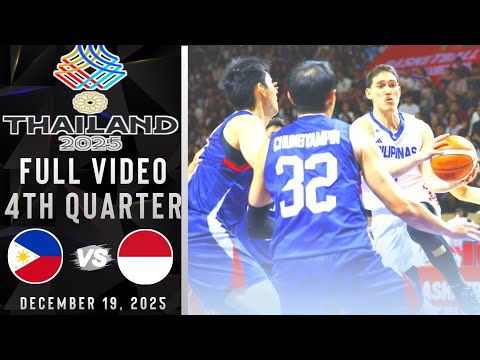 GILAS PILIPINAS GOLD MEDAL MATCH: PHILIPPINES VS THAILAND (DECEMBER 19, 2025)