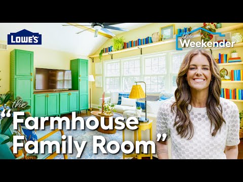 The Weekender: "The Farmhouse Family Room" Makeover (Season 8, Episode 3)