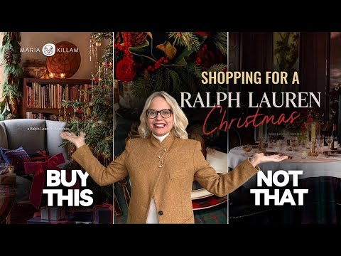 How to Create the Ralph Lauren Christmas Look on a Budget | HomeSense Shop With Me