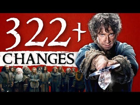 EVERY CHANGE Peter Jackson Made To The Hobbit (it's a lot...)