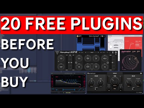 20 Free Plugins I Use Professionally (Not Time Limited)
