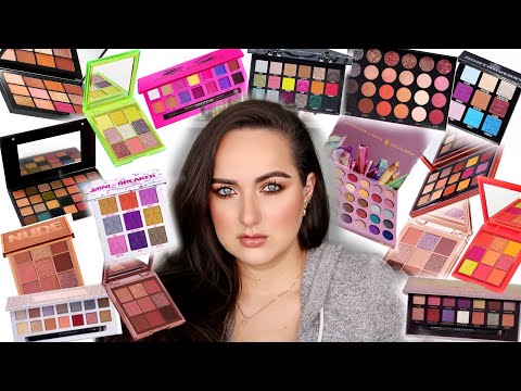 RATING EVERY PALETTE I TRIED IN 2019 FROM WORST TO BEST! | PATTY
