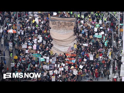 ’This is the beginning’: Organizers say over 8 MILLION people turned out for ‘No Kings' protests