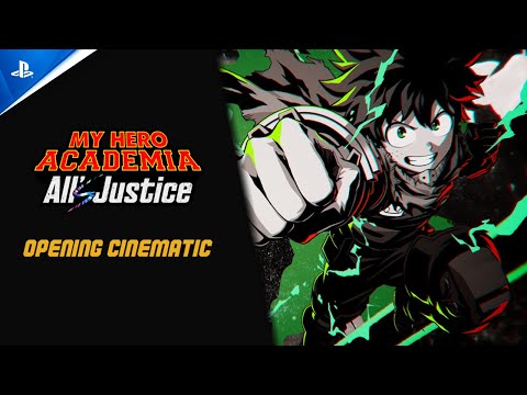 My Hero Academia: All’s Justice - Opening Cinematic Trailer | PS5 Games