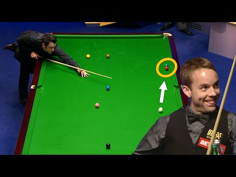 Snooker Players React to their Opponents' Epic Shots
