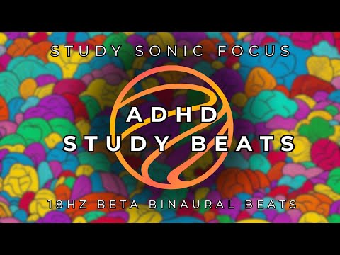 Anti-Procrastination 18Hz Beta Binaural Beats Strong Focus for ADHD and Neurodivergent Students