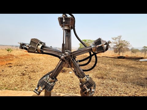 BUILDING A HOMEMADE RADIAL STEAM ENGINE