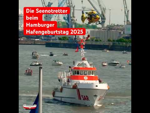 Die Seenotretter in Action beim #Hafengeburtstag #Hamburg 2025